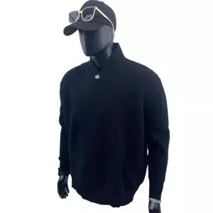 엘럽 남성용 니트 빈티지 아우터 도포 루즈핏 브이넥 스웨터 재킷 가디건 원템1