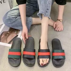 235-275 남녀공용 슬리퍼 캐주얼 삼선 사무실 실내화 VMC8+3YHy