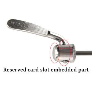 호환 사이클링 플랫폼 퀵 릴리스 레버 스틸 마운틴로드 자전거 휠 허브 꼬치 MTB 액슬