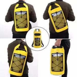 아웃도어 PVC 500D 물놀이 등산 운동 방수 원형 드라이백