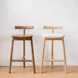 원목바의자 홈바 높은 바텐 스툴 고재 원목 아일랜드식탁
