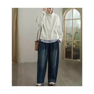 엘럽 여자 스트라이프 셔츠 커프스 재킷 초가을 캐주얼 숏 차이나 원템3