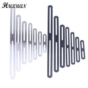 1Pcs 스테인레스 스틸 스트레이트 앵글 브래킷 가구 실버 플랫 고정 블랙 180도 두꺼운 홀더 커넥터