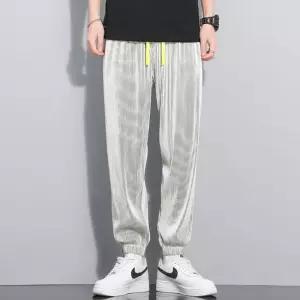 남성 여름 쿨링 골덴 조거팬츠 시원한 조거바지 3컬러 아웃도어 레저팬츠 밴딩 면바지