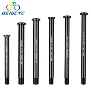 호환 자전거 스루 액슬 꼬치 퀵릴리즈 휠 포크 15mm 프론트 액슬에서