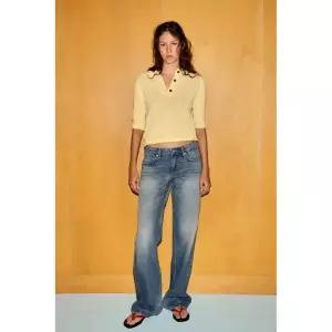 Zara 자라 프렌치 슬리브 니트 - 노랑 2142/114/300