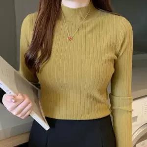 [옷은날개] 골지 골지니트 여리여리니트 터틀넥 RNR-0017 여성니트티 레이어드니트