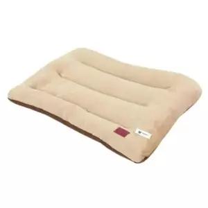 [JED] 강아지 사각 브라운 쿠션 포근한 방석 켄넬 1P 대형