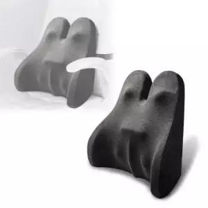 운전석등받이 사무실 학생 차량 의자 허리 등받이 메모리폼 쿠션