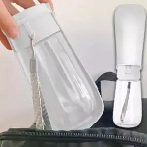 [반려] 산책 편안 물통 1P 폴딩 원터치 강아지 450ml