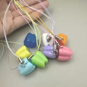 유치 치아 보관함 목걸이 치과 아이 첫니 기념품 hBC2+4yrl