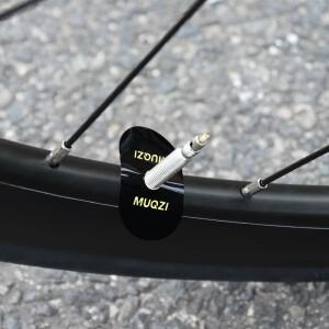 호환 MUQZI 2/5쌍 밸브 스티커 프레스타 슈레더 자전거 스템 보호