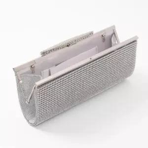 결혼식 실버 파티가방 클러치백