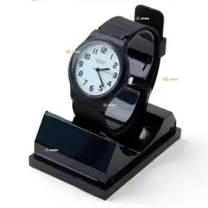 DUGNMARKT  학생 선물 워치 시험 저소음 손목시계 M 블랙