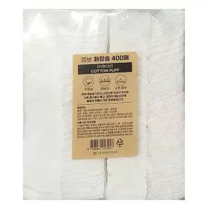 [골드스마일]닦토시 밀리지않고 부드럽게 스며들어요 화장솜 400매