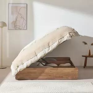 잉글랜더 생드니 무헤드 리프트업 수납 침대 일반형(매트제외-Q)