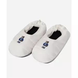 예일 YALE 엠브로이더리 댄 패딩슈즈 아이보리 YD10FW7001IV 371614