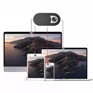 웹캠 보호 커버 사생활 카메라 가리개 컴퓨터 해킹 QGE6+4mwz