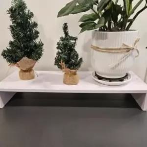 [생활] 선반 화이트 조립식 소품 진열대 테이블받침대