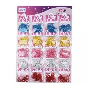 [반려] 강아지 고무줄 1판 20개입 끈