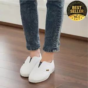 발편한간호화 간호사 슬리퍼 기능성 간호화 흰색실내화 MTM3+6bpZ