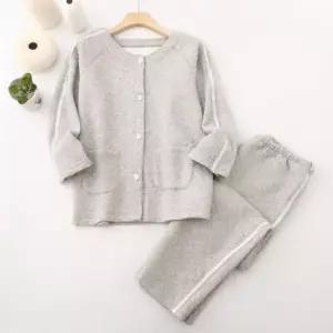 검진복 키밍 겨울 트임 노인 환자복 간호복 치료 상의