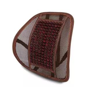 차량용 원목 자동차 등받이 여름시트 차등받이 등쿠션