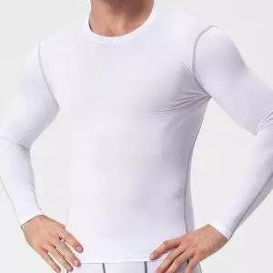 남자 스포츠티 긴팔 스포츠 운동 헬스티 짐웨어 이너