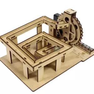 초등학교 톱니바퀴 구슬굴리기 롤러코스터 장난감 과학 방학숙제 시범교육 두뇌개발