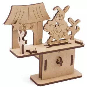 움직이는 동화 용궁 거북이 토끼 오토마타 조립 장난감 원리실습 예비중 두뇌개발