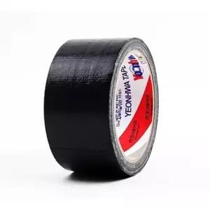 유리테이프 연화 면테이프 검정색.50mmX9m.1박스(50개)