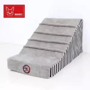 애견방석 레드퍼피 워시보드삼각펫스텝그레이블랙