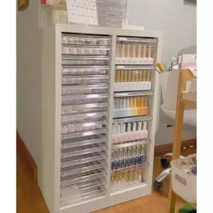 네일진열장 네일서랍장 보관함 아크릴 대용량