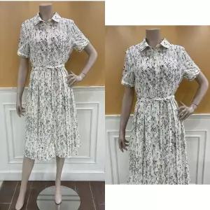 BCBG M백화점 플라워 자수원피스  B6B3O677