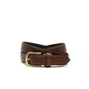 [롯데백화점]닥스 액세서리 [선물포장/쇼핑백동봉]브라운 가죽 슬림 버클 여성벨트 DBBE3E742W3