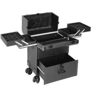 메이크업박스 캐리어 트롤리 3단 메이크업 가방 박스 반영구