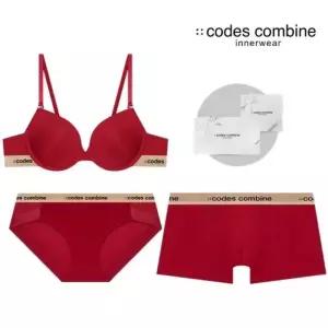 코데즈컴바인 이너웨어 남여커플세트CEWBRBPDR961RD 128627