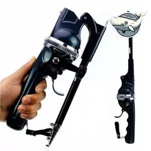 컴팩트 접이식 낚시대 휴대용 다기능 릴콤보 피싱그립
