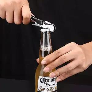 와인 오프너 병 따개 코르크 제거 커터 접이식 다용도