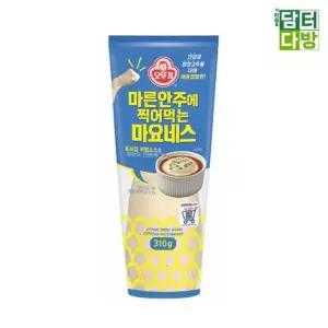 오뚜기 마른안주에 찍어먹는 마요네스 310g X 2개 마요네즈 찍어먹는마요네즈 양념 조미료