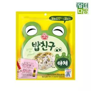 오뚜기 밥친구 야채 36.3g X 10개 밥친구 밥친구야채 야채맛 자취요리 간편조리 즉석요리