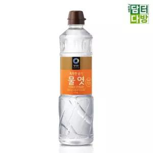 청정원 물엿 1.2kg X 2개 물엿 청정원물엿 조청 소스 양념 조미료 요리소스 자취요리