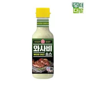 오뚜기 와사비소스 310g X 3개 와사비소스 와사비 소스 양념 향신료 조미료