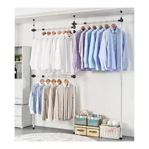 3단 옷걸이 행거 조립식 다용도 수납 거치대 인테리어