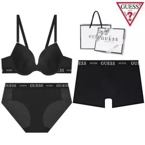 [백화점 홈쇼핑 정품] 게스 언더웨어 [선물포장] 커플속옷세트 GEWBRBPDR161BK