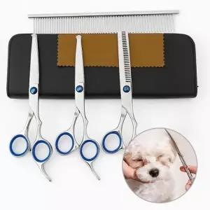 애견미용가위세트 전문가용 반려동물 털관리 절삭력좋은가위 도구 반려