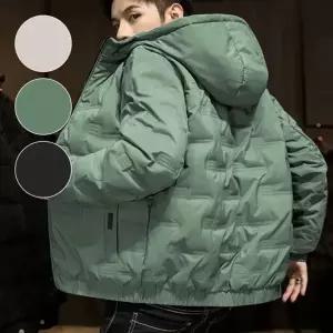 경량 패딩 점퍼 방한 퀼팅 모자 아우터 겨울 파카 점퍼 숏 누빔 경량 패딩