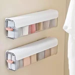 벽걸이형 수납함 투명 디자인 정리함 대형형
