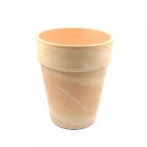 긴기본형 길쭉한 소형 17x20cm 자연 토분 화분 인테리어용 실내 식물 포트