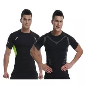 남자 헬스복 상의 반팔 머슬 홈트 통풍 잘되는 운동복